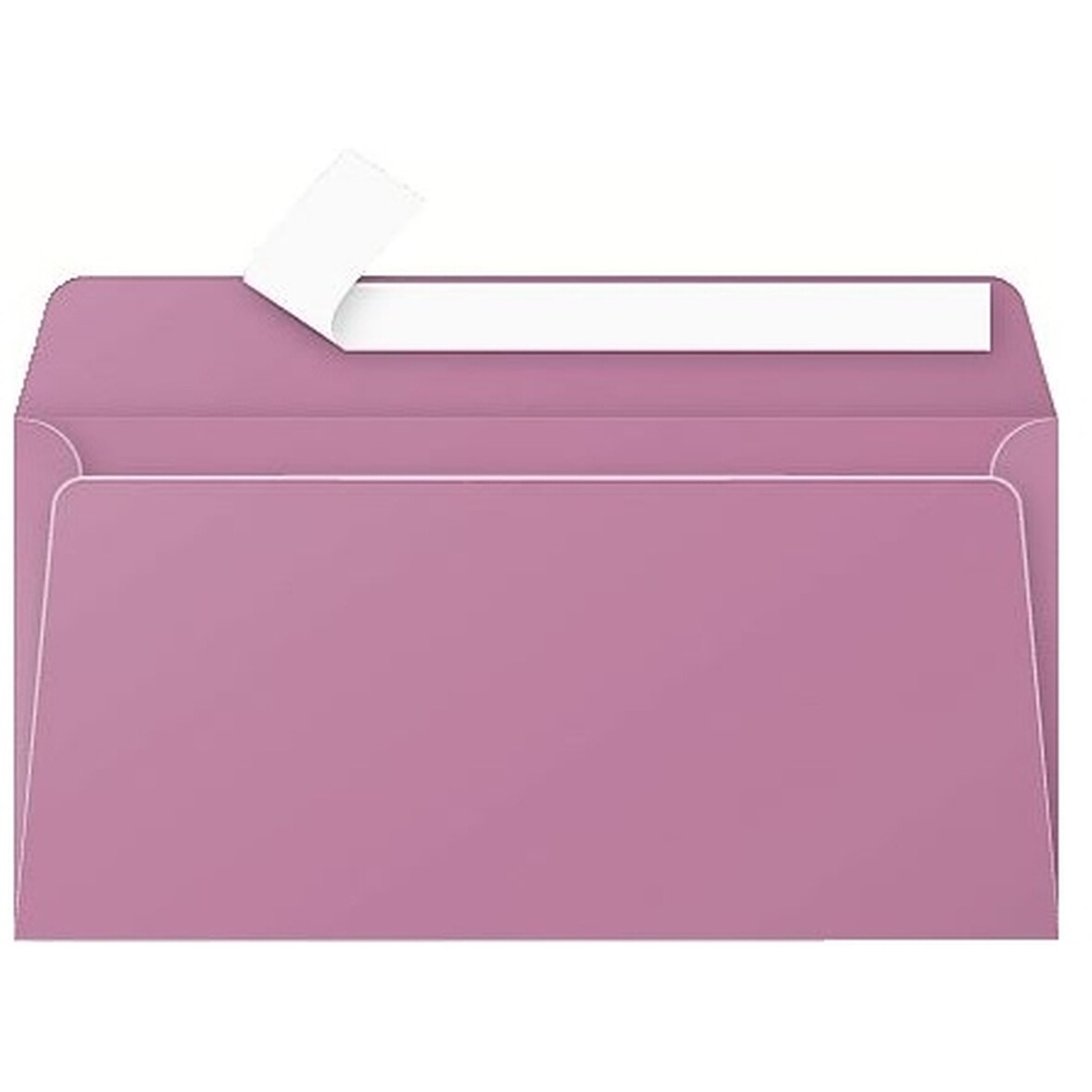 Briefumschlag DL Pollen 120g VE=20 Stück Haftklebung hortensienrosa