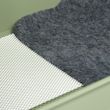 thumbnail of Relaxdays Rollwagen, 3 Etagen, Servierwagen, Küchenwagen Bad & Büro, Rollregal, 71,5x43,5x29,5 cm, Bastelwagen, grün