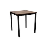 thumbnail of Mesa nogal baja Troya 70x70 HOBETO