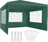 thumbnail of tectake Carpa Baraban 3 x 3 m con 3 paneles laterales 300 x 300 x 250 cm Verde