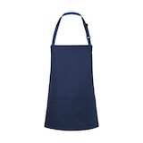 thumbnail of Short Bib Apron Basic with Buckle and Pocket: One Size / Aubergine