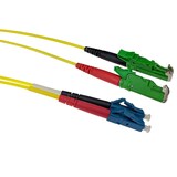 thumbnail of ACT RL3203 Glasvezel Patchkabel Duplex LSZH Singlemode - E2000/APC LC/UPC 9/125µm OS2 - 3 meter