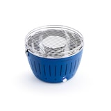 thumbnail of LotusGrill Classic Tiefblau G340 Holzkohlegrill Tischgrill raucharm USB-Anschluß