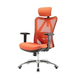 thumbnail of SIHOO silla de oficina silla de escritorio, ergonómica, soporte lumbar ajustable, 150kg de capacidad de carga ~ sin reposapiés, naranja