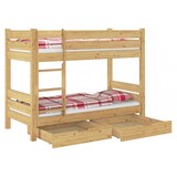 thumbnail of Etagenbett für Erwachsene Kiefer 90x200 Hochbett teilbar Rollrost Bettkästen 60.16-09 T80S2