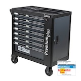 thumbnail of Werkstattwagen Premium plus unbestückt 7 Schubladen Seitentür Softclose Interloc abschließbar