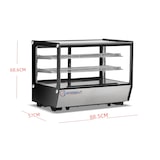 thumbnail of Vitrina refrigerada sobremostrador 2 estantes RTW-160L-5