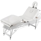 thumbnail of Helloshop26 - Klappbare Massageliege mit 4 Zonen und cremeweißem Edelstahlrahmen 02_0001877