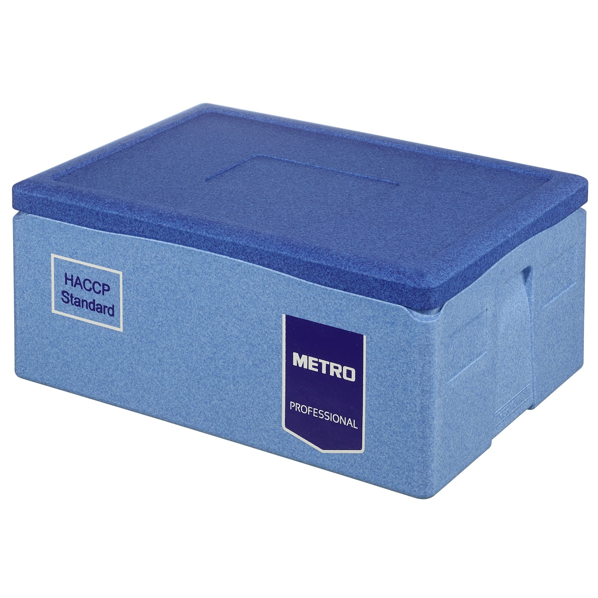METRO Professional Thermobox Euronorm, EPP, 65 L, Toplader, blau
