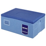 thumbnail of METRO Professional Thermobox Euronorm, EPP, 65 L, Toplader, blau