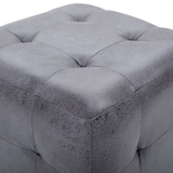 thumbnail of vidaXL Nachttische 2 Stk. Grau 30x30x30 cm Wildleder-Optik