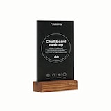 thumbnail of Kreidetafel Tischaufsteller Europel A6 Hochformat Naturholz 356274