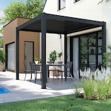 thumbnail of Zelfdragende bioklimatologische pergola 3x3m en 1 luifel 2,66 x 2,34m