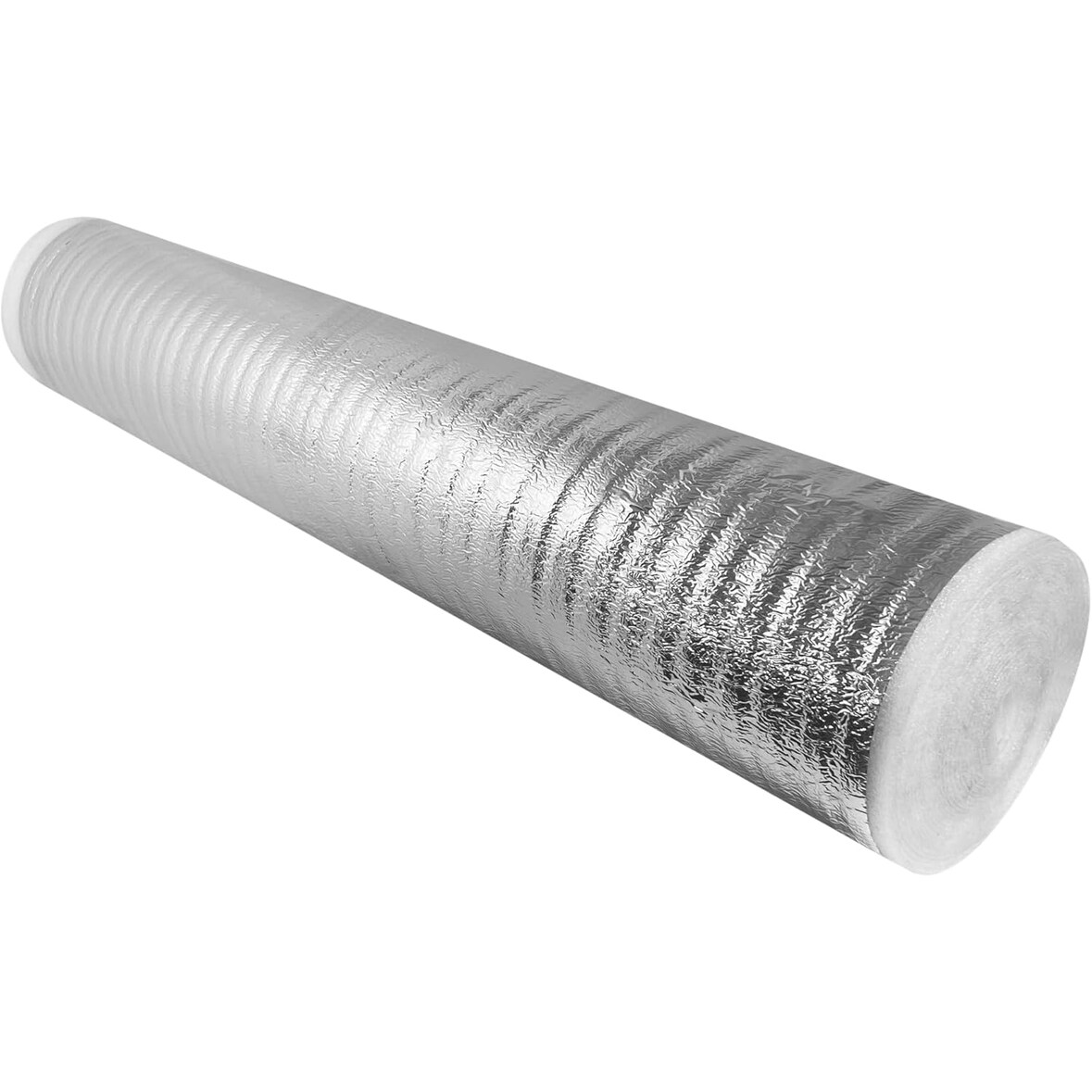 PILBELLES Aislante Térmico Acústico de Aluminio y Espuma Impermeable | 60 cm x 15 m | Ventana, Radiador, Cajón Persiana, Puertas