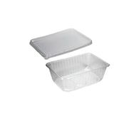 thumbnail of Premium Quality, Maaltijdbakken met deksel combiverpakking 750 ml, PP 18,6 x 13,3 x 5,4 cm transparant