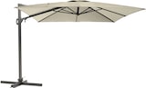 thumbnail of METRO PROFESSIONAL Ombrellone con palo laterale, alluminio/acciaio, 4 x 4 m, idrorepellente, beige/grigio