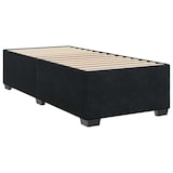 thumbnail of vidaXL Boxspringbett mit Matratze Schwarz 100x200 cm Samt