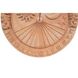 thumbnail of Biscottini Decorazioni da giardino in Terracotta 53x6x53 cm - Meridiana in Terracotta per esterno - Orologio solare da parete - Decorazione da muro
