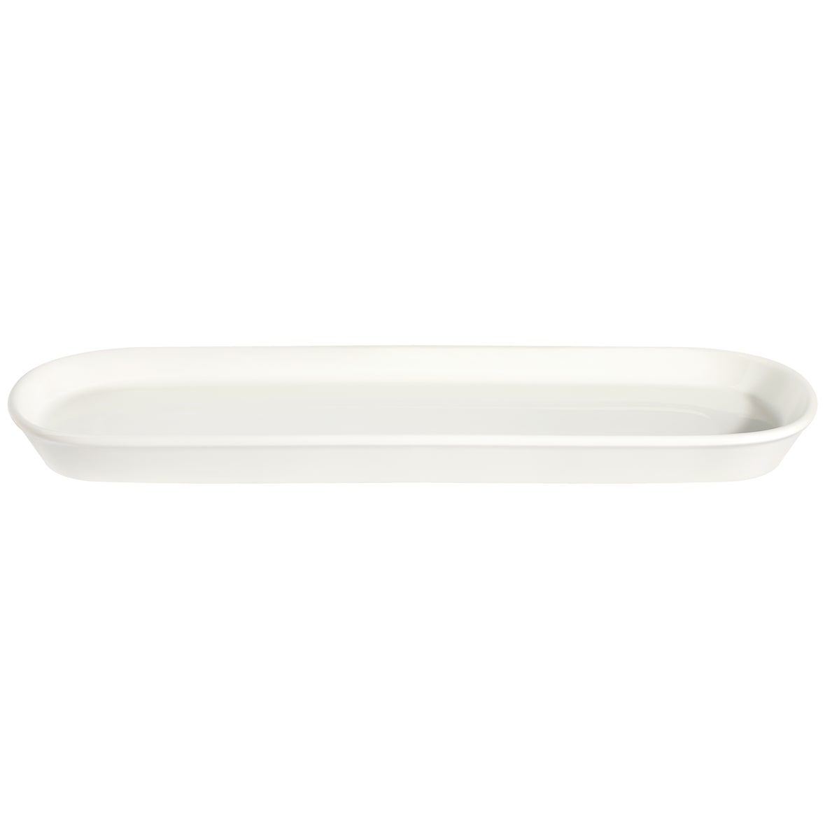 IDFine Transparent Mesa Oval Platter 47 cm 3 Stück