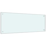 thumbnail of vidaXL Küchenrückwand Weiß 100x40 cm Hartglas