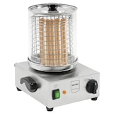 thumbnail of METRO PROFESSIONAL Macchina per hot dog GHM1002, acciaio inox/vetro, Ø 20 x 40 cm, 800 W, con indicatore di livello dell'acqua, argento