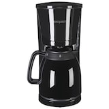 thumbnail of Exquisit Filterkaffemaschine KA 6502 sw | 2 Thermoskannen | 1x4 Filtergröße | 870 Watt | Abschaltautomatik |10 Tassen | Schwarz