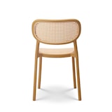 thumbnail of Chaise de salle à manger moutarde style vintage