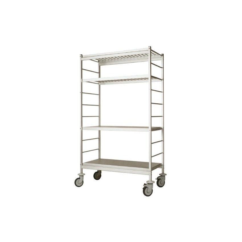 Rayonnage mobile 4 niveaux - LWA-4571-000 - Linum