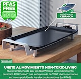 thumbnail of Plancha de asar cerámica Bourgini 2500W libre de PFAS