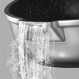 thumbnail of STONELINE® FUTURE Servierpfanne 28 x 28 cm, Eckpfanne mit Siebglasdeckel, Induktion und backofengeeignet