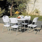 thumbnail of Mesa Dobrável para Camping Branca 122x74cm Thinia Home