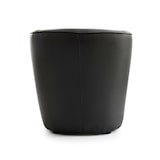 thumbnail of Dmora Poltrona Annaluna, Poltrona da salotto, 100% Made in Italy, Poltroncina relax in ecopelle, Cm 70x60h74, Nero