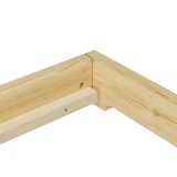 thumbnail of Bettrahmen Bodenbett Futon extra niedriges Holzbett 90x200 Kiefer lackiert V-60.47K-09 Rollrost und Matratze inkl.