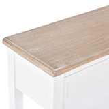 thumbnail of Mesa Consola Mesa Recibidor con 2 Estantes y Cajón para Entrada Pasillo Salón 75,6x27,5x80,5 cm