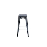thumbnail of Halenbeek Tabouret de bar Iron gris métal, 75 x 51 x 51 cm, gris