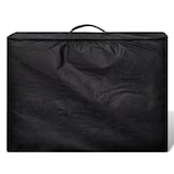 thumbnail of Helloshop26 - Opklapbare massagetafel met 3 secties en zwart roestvrijstalen frame 02_0001888