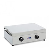 thumbnail of CFParker Fornello 2 fuochi a gas Metano con Valvola di sicurezza in acciaio inox con piano estraibile per uso interno Made in Italy - FO200ACCGPSm