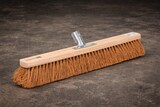 thumbnail of Industriebesen Kokosbesen 40cm Breit mit Metall-Stielhalter Saalbesen Kokos-Borsten ohne Stiel Kokosfeger Handwerkerbesen