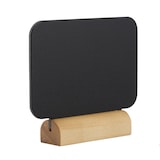 thumbnail of Securit® Lot de 4 Mini Ardoises de table - Silhouette Rectangle - Socle en bois - Feutre-craie inclus