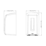 thumbnail of Mediclinics Händetrockner automatisch Weiß- Artikel 12100