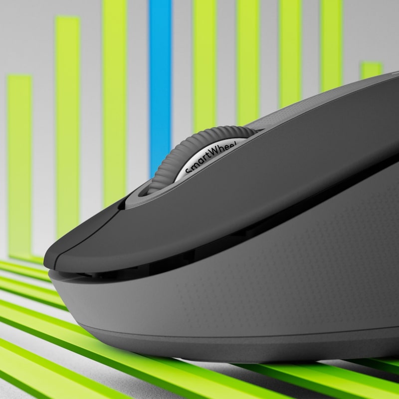 Logitech Rato M650 L Canhoto Signature Graphite W+Bt | Makro