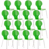 thumbnail of 16 x Stapelstuhl DIEGO grün