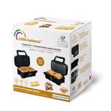 thumbnail of Little Balance 8368 Speedn Mixt 1200, Waffeleisen + Grill 2 In 1, 1 Waffelplatte, 1 Grillplatte, austauschbar, 1200 W, Edelstahl -.