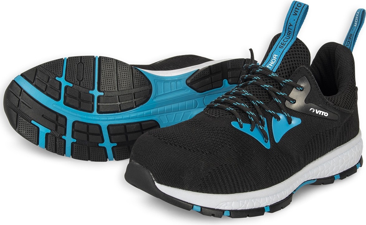 Zapatos de seguridad de trabajo T43 THOR Carcasa de fibra de aramida COMPUESTO Talla 43 VITO SECURITY