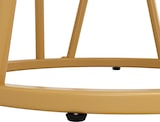 thumbnail of Merax Runder Esstisch 80 x 80 x 76cm, marmorierte MDF-Platte, für 4-6 Personen in Esszimmer & Wohnzimmer, Gold