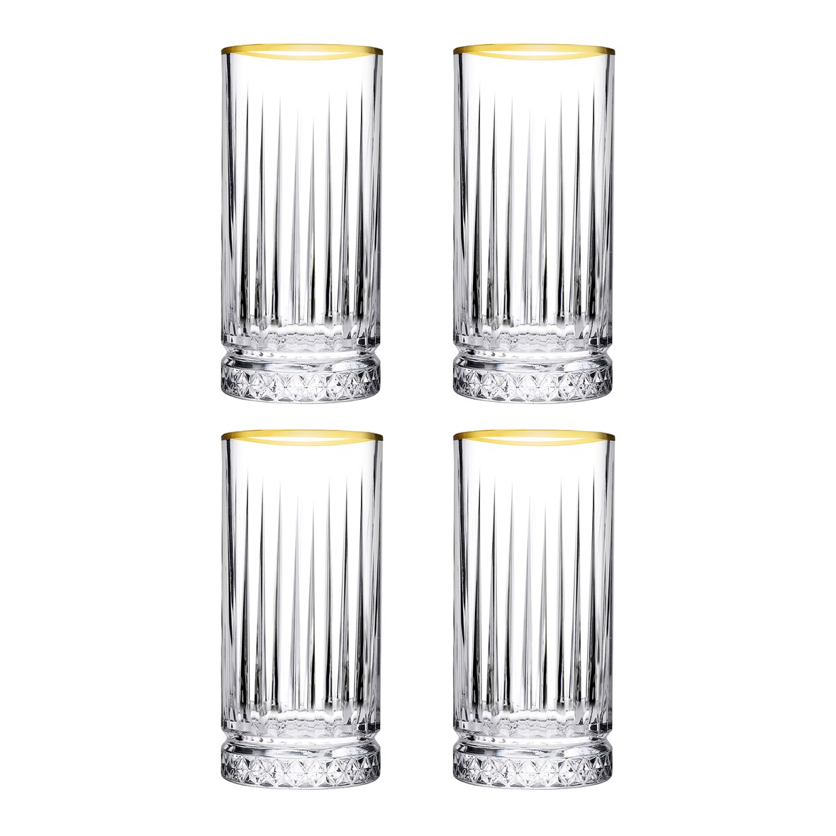 Pasabahce Longdrink Elysia 28 cl Goud 4 stuks