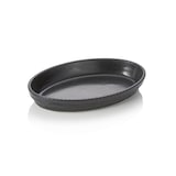 thumbnail of Backform, 32 x 20 x 5 cm, schwarz, Porzellan