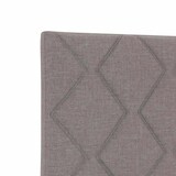 thumbnail of vidaXL Stoffkopfteil Geometrisch mit Kopfteil Taupe 90 cm Stoff