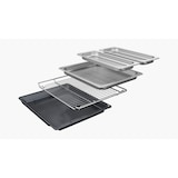 thumbnail of Bosch Serie 8, Einbau-Kompaktdampfbackofen, 60 x 45 cm, Schwarz CSG7361B1