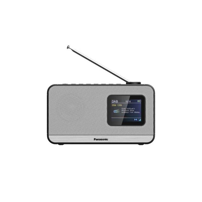 Panasonic RF-D15EG-K Tragbares DAB+/FM Digitalradio mit